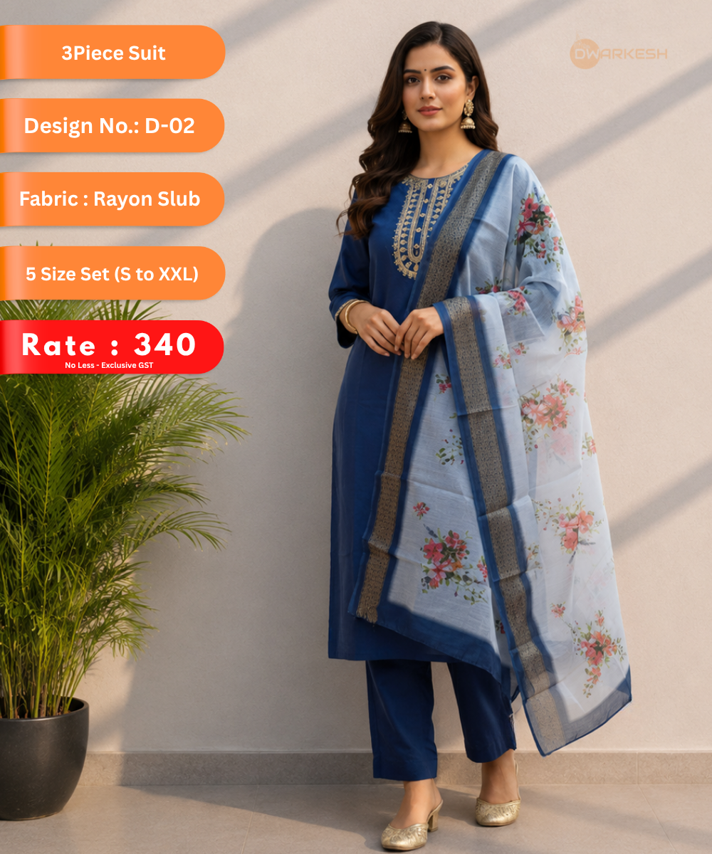 3-Piece Suit – Design D-02