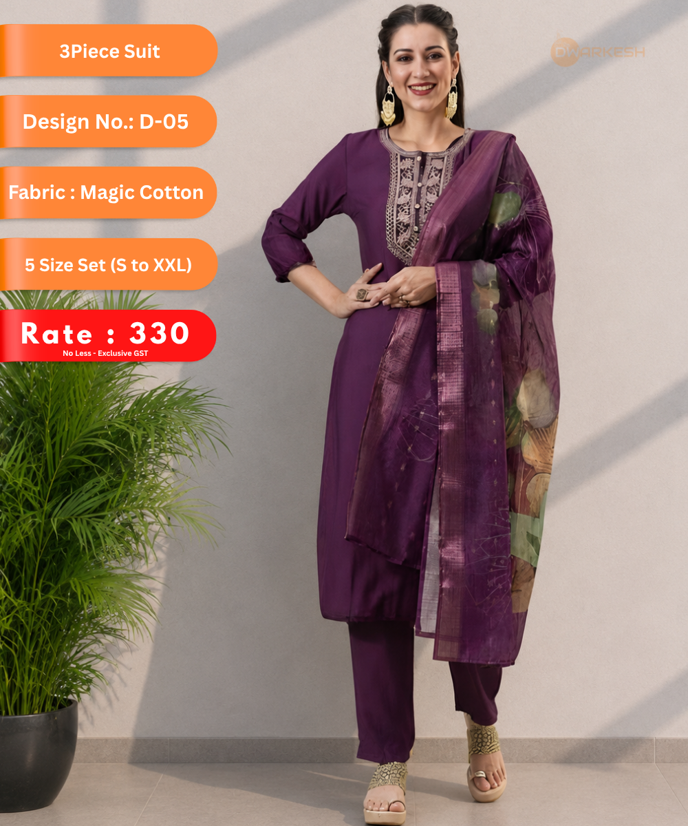 3-Piece Suit – Design D-05