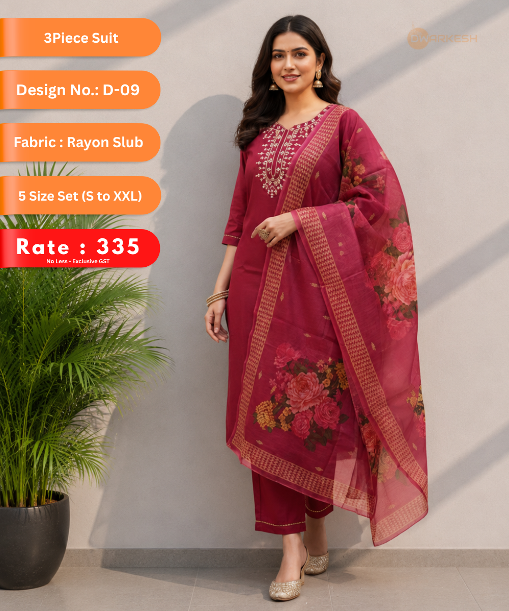 3-Piece Suit – Design D-09