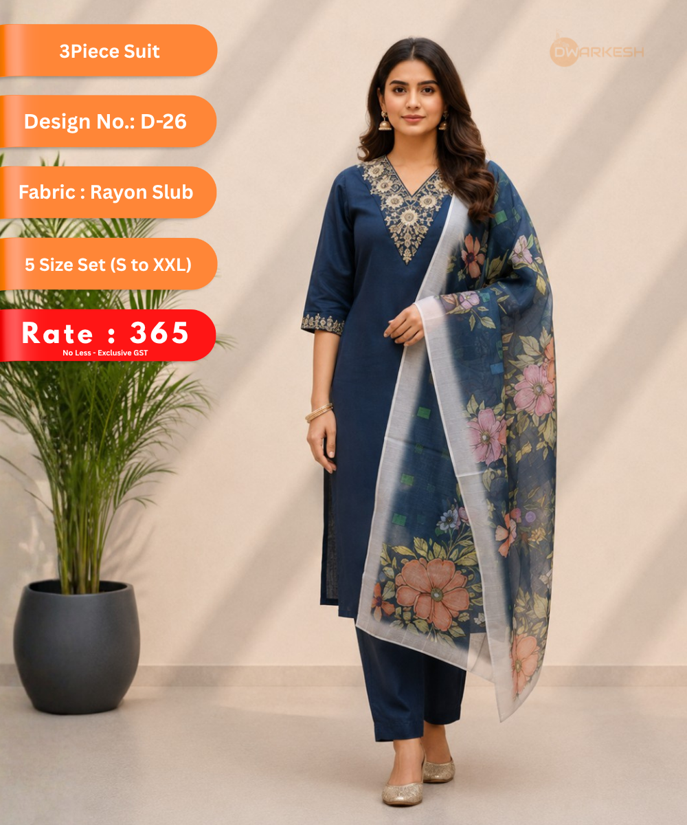 3-Piece Suit – Design D-26